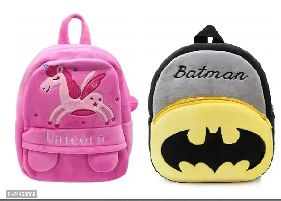 Combo of School Bag for Kids Children Birthday Gift Item Primary Preschool Nursery Bag Cute Cartoon For Kids Cute Toddler Backpack Travel Bag