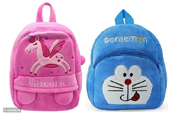 Combo of School Bag for Kids Children Birthday Gift Item Primary Preschool Nursery Bag Cute Cartoon For Kids Cute Toddler Backpack Travel Bag