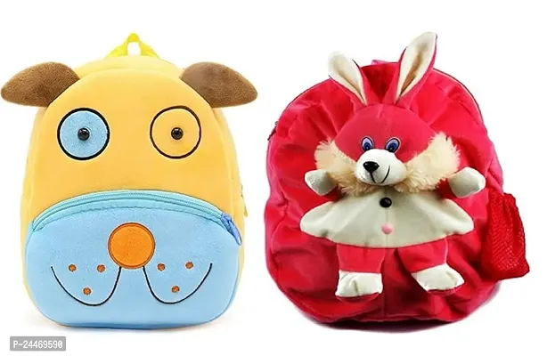 Combo of School Bag for Kids Children Birthday Gift Item Primary Preschool Nursery Bag Cute Cartoon For Kids Cute Toddler Backpack Travel Bag-thumb0