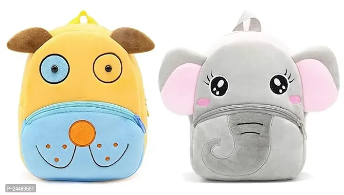 Combo of School Bag for Kids Children Birthday Gift Item Primary Preschool Nursery Bag Cute Cartoon For Kids Cute Toddler Backpack Travel Bag