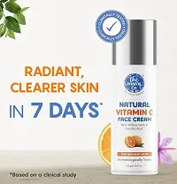 The Moms Co. Natural Vitamin C Face Cream I Cleans  Brightens Skin I Oil Free Look I Instant Glow I Orange Beads I 25 gm-thumb2