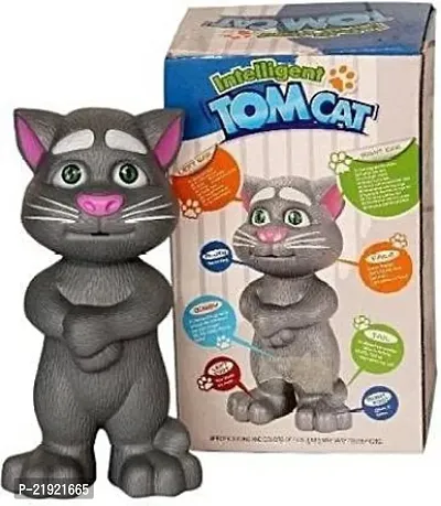 Talking Tom Cat Toy For Kids No Matter What You Say Will Repeat Funny Learning  Speaking Toy (Talking Tom)-thumb4