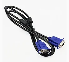 Male to Male VGA Cable 1.5M, Supports PC, Monitor, LCD, LED, Projector, TFT-thumb3