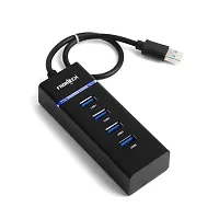 4-Port USB 3.0 Hub Splitter Multi Adapter High Speed For PC Mac Desktop Laptop-thumb1