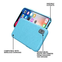 EFINITO Back Cover Case for Apple iPhone X/XS Shockproof Protective Silicone with Microfiber Lining (Pack of 3)-thumb2