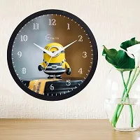 EFINITO 12.5 Inch Minion Wall Clock for Home Living Room Bedroom Office Silent Movement-thumb4