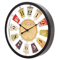 EFINITO 12 Inch Cafe De La Tour French Retro Styled Wall Clock for Home/Kitchen/Living Room/Bedroom/Office - TIK-tok Movement-thumb3