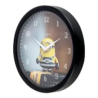 EFINITO 12.5 Inch Minion Cartoon Kids Wall Clock Silent Movement-thumb3