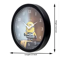 EFINITO 12.5 Inch Minion Cartoon Kids Wall Clock Silent Movement-thumb1