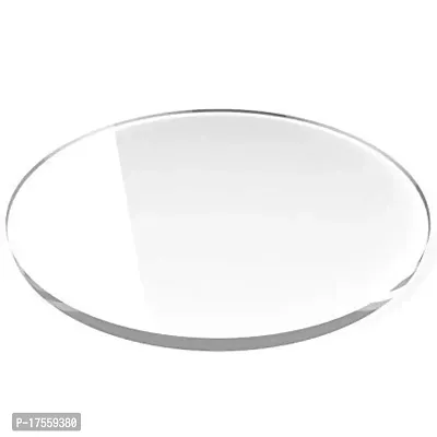 EFINITO Cake Decor 7.25 Inch Round Clear Acrylic Cake Board Ganaching Plate (3mm Thickness)-thumb2