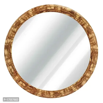 EFINITO 13 Inches Round Wall Mirror for Bathroom Wash Basin Living Room Bedroom Drawing Room Makeup Vanity Mirror, ?Framed-thumb5