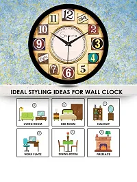 EFINITO Wall Clock for Home/Living Room/Bedroom/Office/Kitchen/Kids Room - Silent Movement - 12 INCH-thumb2