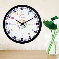 EFINITO 12 Inches Time Teaching Wall Clock for Kids That Helps time Learning Faster and Fun- Silent Movement-thumb1