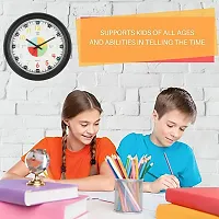 Efinito 14 Inch Wall Clock That Makes Kids Learning Time Faster and Fun Teaching Wall Clock (Silent Movement)-thumb1