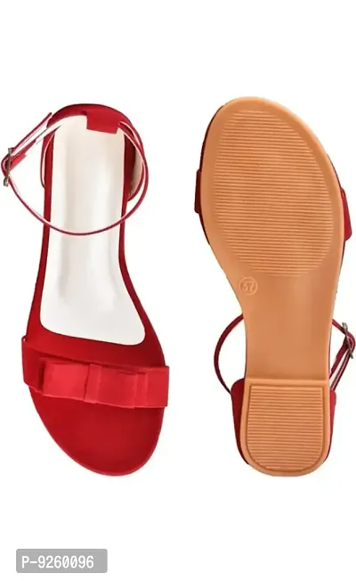 Beautiful PVC With Suede Footwear For Women-thumb3