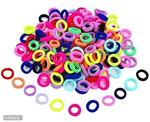 (Pack of 50) Small Hair Rubber Bands For Women/Girls/Kids-thumb0