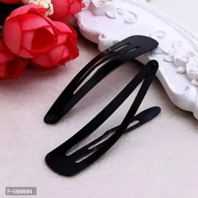 BuyMeIndia- (Pack of 12)  Black tic tac hair clips for girls tic tac clips for women stylish tic tac clips for girls-thumb4