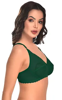 Stylish Fancy Net Solid Bras For Women Pack Of 1-thumb1