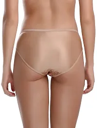 Madam Women's and Girls Lace Bikini Panty (Pack of 1) Skin-thumb2