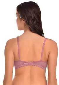 Stylish Fancy Net Solid Bras For Women Pack Of 1-thumb2