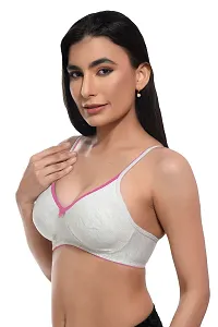 Stylish Fancy Cotton Blend Solid Bras For Women Pack Of 1-thumb3