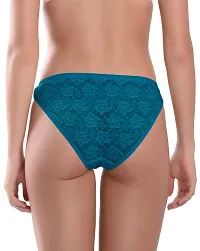 Madam Fancy Lycra Full Net Designer Girls/ Women Bikini Panty-thumb4