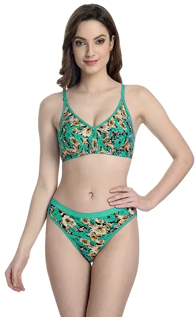 Buy Fashion Comfortz Womenrsquo;S Girls Lace Lycra Spandex (4Way) Bikini  Set for Women, Womens Girls Ladies Undergarments