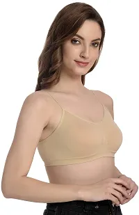 Madam Air Bra, Sports Bra, Stretchable Non-Padded and Non-Wired Bra for Women and Girls,Free Size (Pack of 1)-thumb3