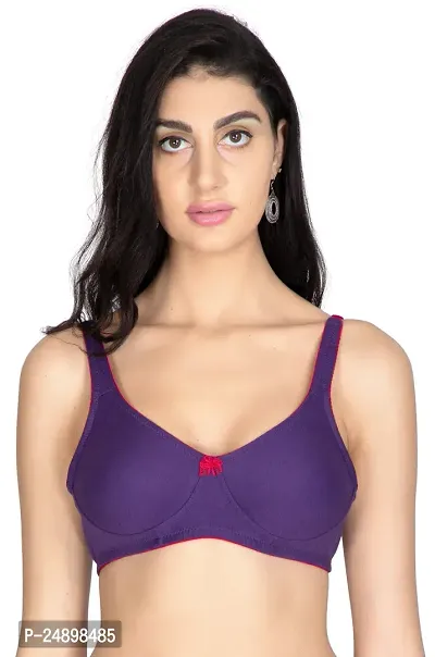 Stylish Polycotton Solid Bras For Women Pack of 3-thumb5