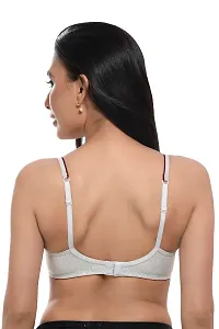 Stylish Fancy Cotton Blend Solid Bras For Women Pack Of 1-thumb2