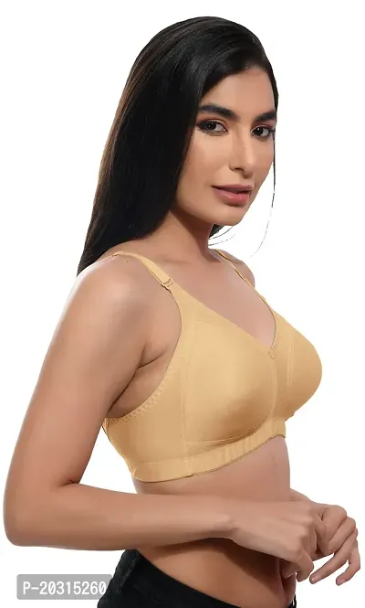 Stylish Fancy Cotton Blend Solid Bras For Women Pack Of 1-thumb2