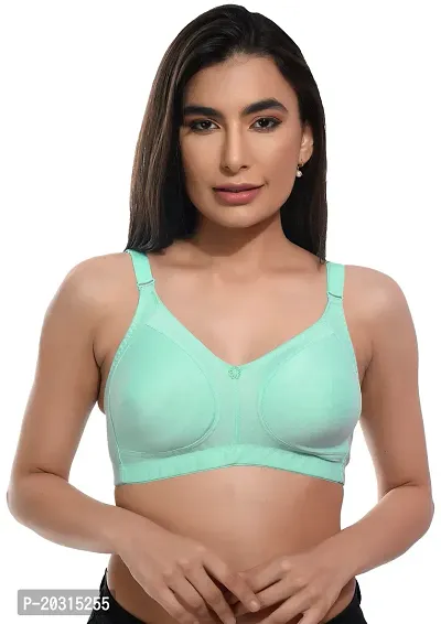 Stylish Fancy Cotton Blend Solid Bras For Women Pack Of 1