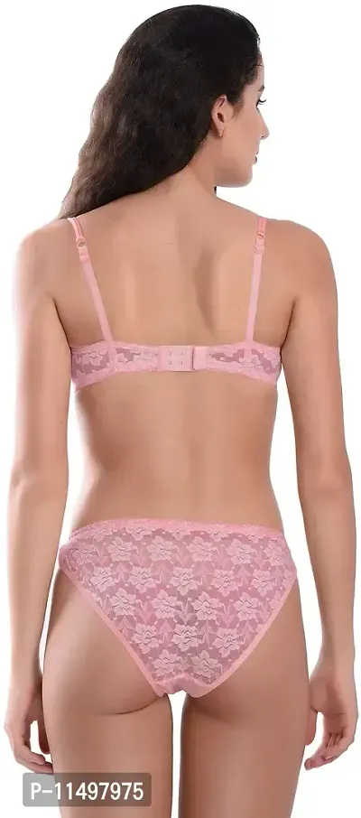 Buy Madam PremiumFull Net Bridal Honeymoon Bikini Bra & Panty Set