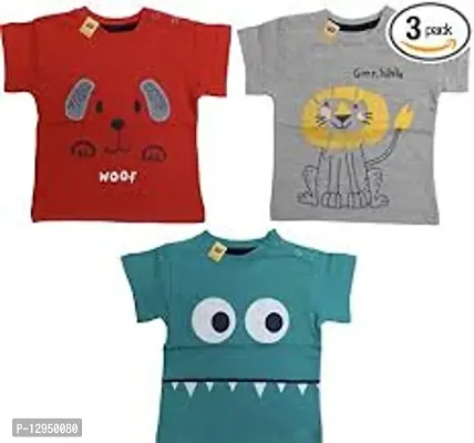 Stylish Fancy Cotton Shirts For Kids Pack Of 3