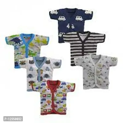 Stylish Fancy Cotton Shirts For Kids Pack Of 6