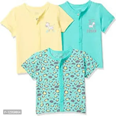 Stylish Fancy Cotton Shirts For Kids Pack Of 3-thumb0