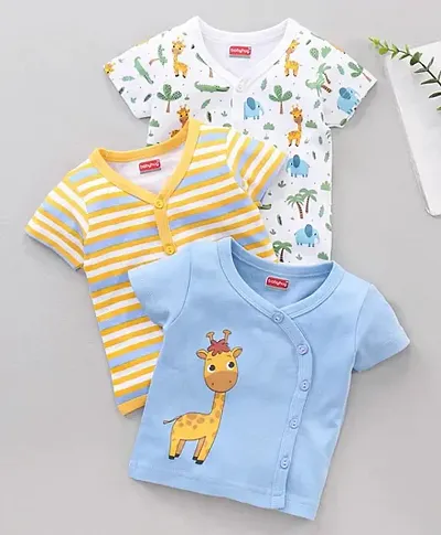 Stylish Fancy Shirts For Kids Pack Of 3