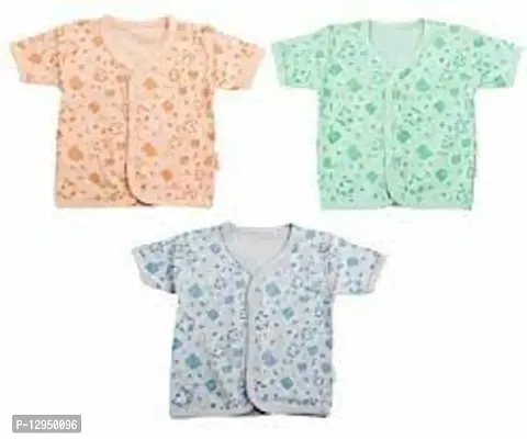 Stylish Fancy Cotton Shirts For Kids Pack Of 3