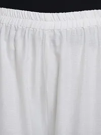 YOLKI Cream Palazzo Parallel Pant for Womenrsquo;s Size XL to 5XL-thumb3