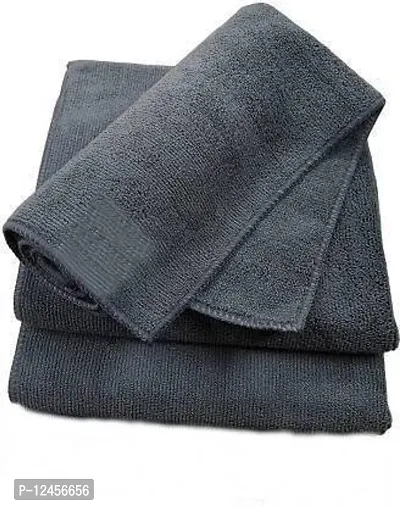 4 Grey Microfiber Cloth 40 X 40 Cm-thumb0