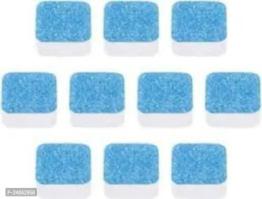 Divviks Washing Machine Deep Cleaner Tablet for Washing machines Front and Top Load Machine Descaling Powder Tablet for Tub Cleaning Powder Pack of 10-thumb0