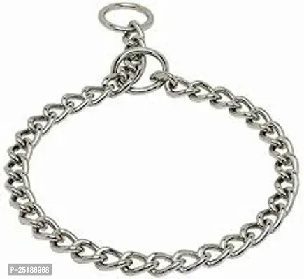 Divviks Steel Dog Chain with both Corner Rings for Small  Medium Dogs Length - 4 Feet-thumb0