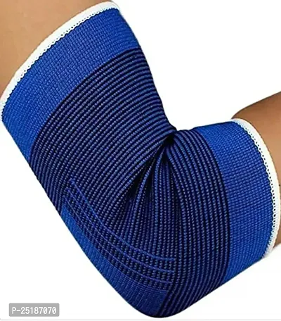 Divviks Elbow Support Anti Slip Elbow Braces for Gym, Pain Relief, Joint Protection  Sports For Men  Women - 1 Pair-thumb0