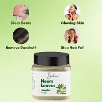 Banlieue Neem Leaves Powder Natural Herbal Powder for Skin and Hair Care-thumb3