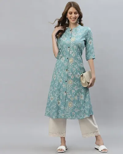 Stylish Fancy Rayon Kurti For Women Pack Of 1