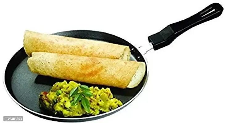 Non-Stick Aluminum Dosa Tawa With Spatula-thumb3