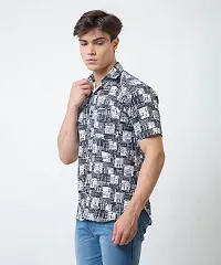 Stylish Cotton Blend Casual Shirt for Men-thumb3