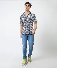 Stylish Cotton Blend Casual Shirt for Men-thumb2