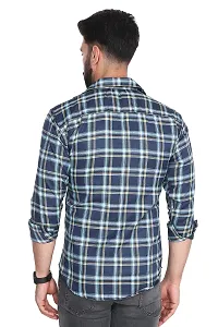 Trendy Polycotton Checkered Casual Shirt For Men-thumb2