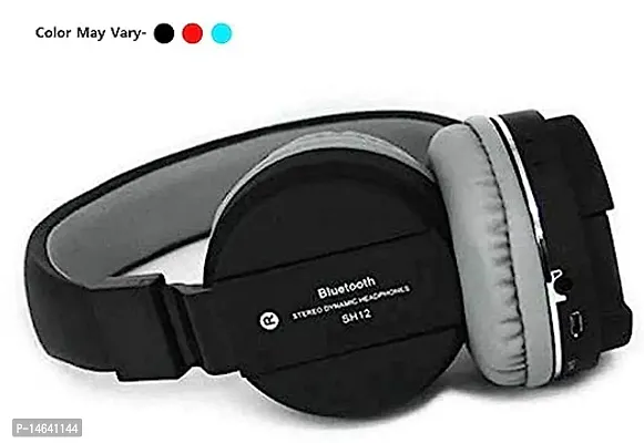 Sh 12 Wireless Bluetooth Over The Ear Headphone-thumb0